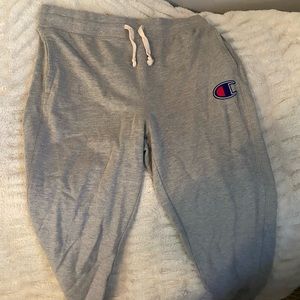 Men’s gray champion sweatpants